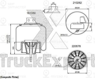 Запчасть TRUCKEXPERT ED16290KP01