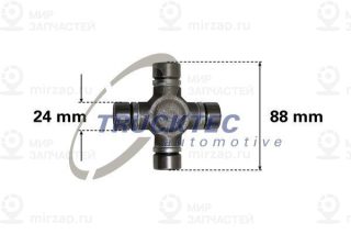 Запчасть TRUCKTEC AUTOMOTIVE 0234042