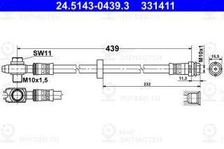 Запчасть ATE 24514304393