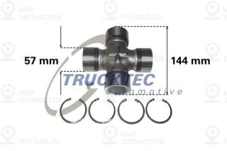 Запчасть TRUCKTEC AUTOMOTIVE 0534001