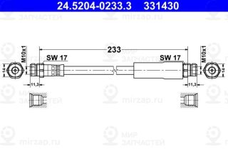 Запчасть ATE 24520402333