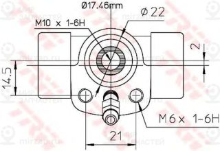 Запчасть TRW BWC107