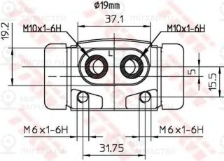 Запчасть TRW BWD292