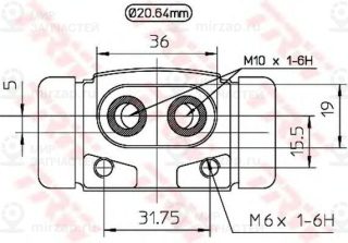 Запчасть TRW BWF193