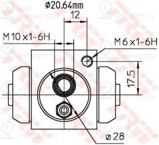 Запчасть TRW BWF309