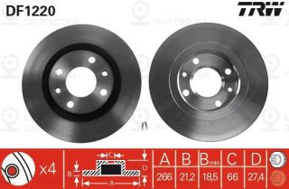 Запчасть TRW DF1220