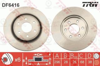 Запчасть TRW DF6416