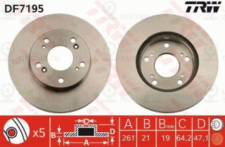 Запчасть TRW DF7195