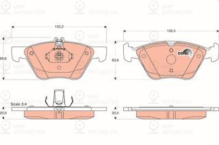 Запчасть TRW GDB1215