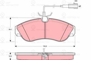 Запчасть TRW GDB1426