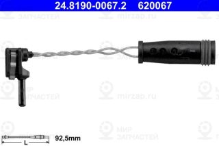 Датчик износа тормозных колодок ATE 24819000672