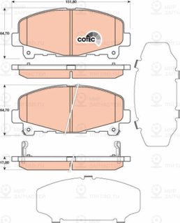 Запчасть TRW GDB3477