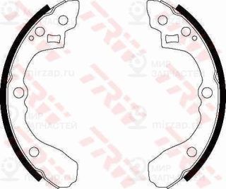 Комплект тормозных колодок TRW GS8439