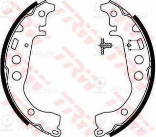 Комплект тормозных колодок TRW GS8673