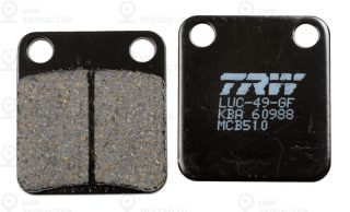 Комплект тормозных колодок (дисковый тормоз) TRW MCB510