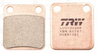 Комплект тормозных колодок (дисковый тормоз) TRW MCB510SI