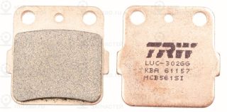 Комплект тормозных колодок (дисковый тормоз) TRW MCB561SI