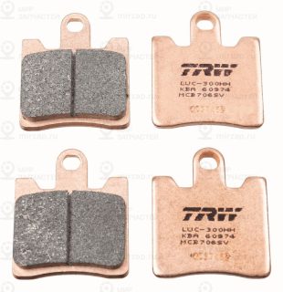 Комплект тормозных колодок (дисковый тормоз) TRW MCB706SV