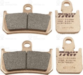 Комплект тормозных колодок (дисковый тормоз) TRW MCB795SV