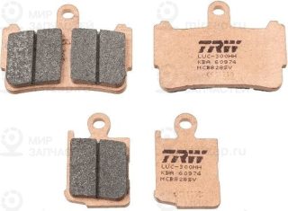 Комплект тормозных колодок (дисковый тормоз) TRW MCB828SV