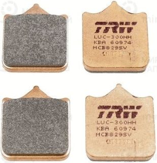 Комплект тормозных колодок (дисковый тормоз) TRW MCB829SV