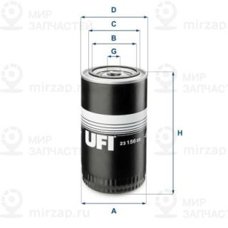 Фильтр масляный UFI 2315600