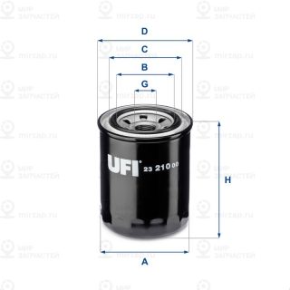 Фильтр масляный UFI 2321000