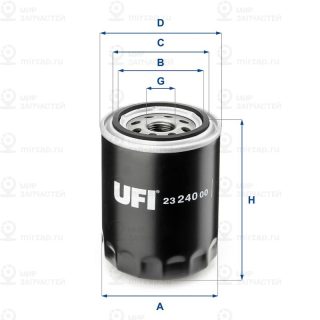 Фильтр масляный UFI 2324000