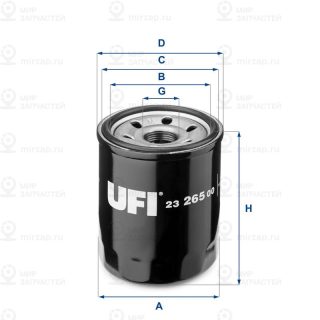 Фильтр масляный UFI 2326500