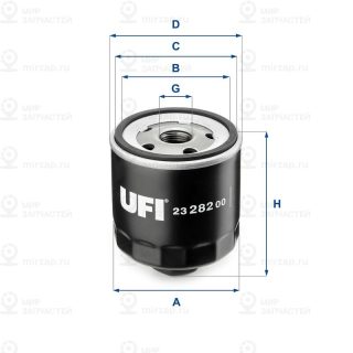 Фильтр масляный UFI 2328200