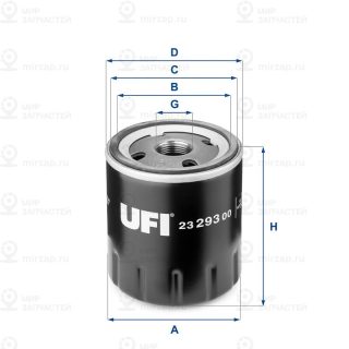 Фильтр масляный UFI 2329300