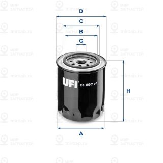 Фильтр масляный UFI 2329700