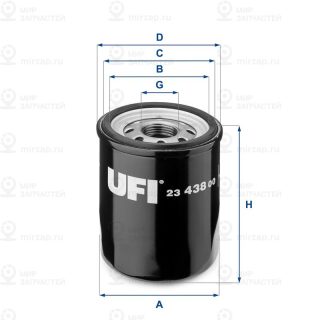 Фильтр масляный UFI 2343800