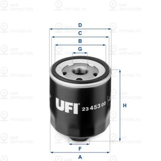 Фильтр масляный UFI 2345300
