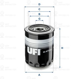 Фильтр масляный UFI 2347200