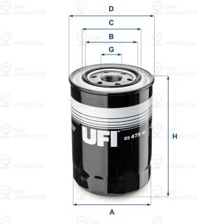 Фильтр масляный UFI 2347500