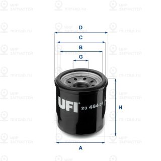 Фильтр масляный UFI 2348400