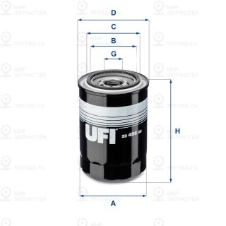 Фильтр масляный UFI 2348600