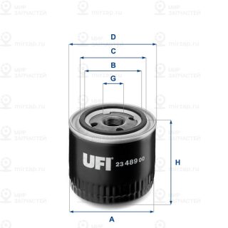Фильтр масляный UFI 2348900