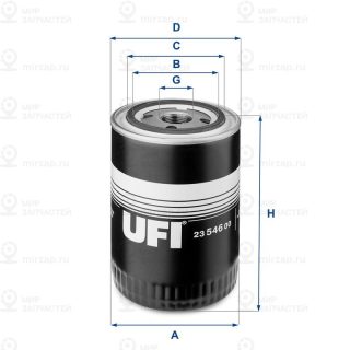 Фильтр масляный UFI 2354600