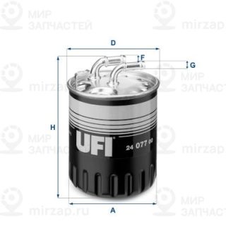 Запчасть UFI 2407700