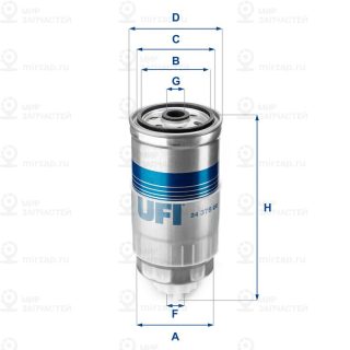 Запчасть UFI 2437900