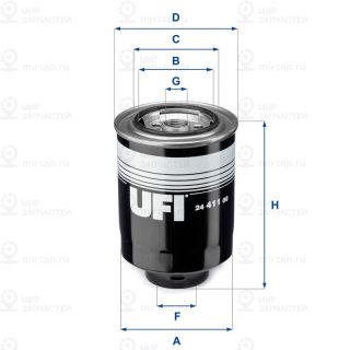 Запчасть UFI 2441100