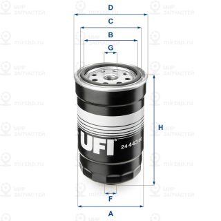 Запчасть UFI 2444300