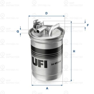 Запчасть UFI 2445100