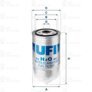 Запчасть UFI 24H2O04