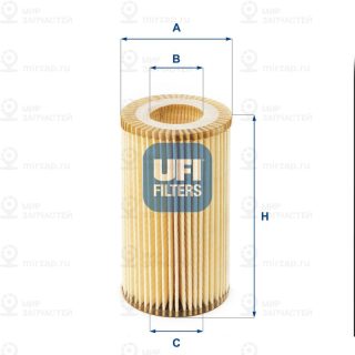 Фильтр масляный UFI 2500200