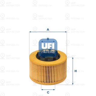Фильтр масляный UFI 2501500