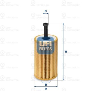 Фильтр масляный UFI 2503200