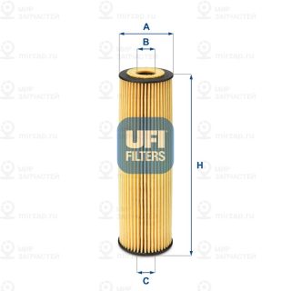 Фильтр масляный UFI 2505000